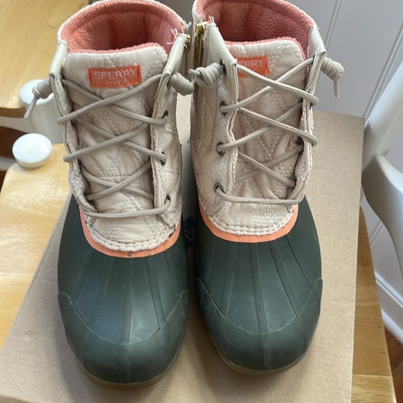 Sperry Rain Duck Boots Size 8.5 - Picture 2 of 9